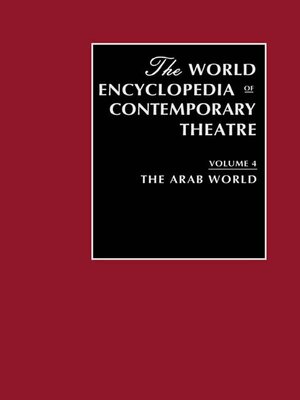 cover image of World Encyclopedia of Contemporary Theatre Volume 4
